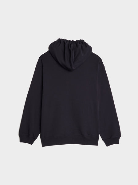 Loose Fit Basic Hoodie, Navy