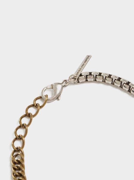 Curb Chain Necklace, Silver