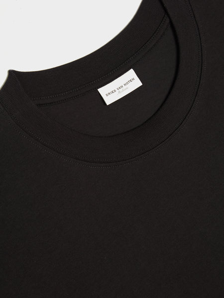 Boxy Fit T-Shirt, Black