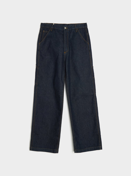 Loose Fit Wide Leg Carpenter, Denim Indigo