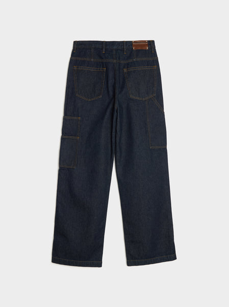 Loose Fit Wide Leg Carpenter, Denim Indigo