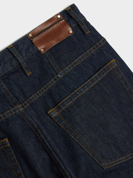 Loose Fit Wide Leg Carpenter, Denim Indigo