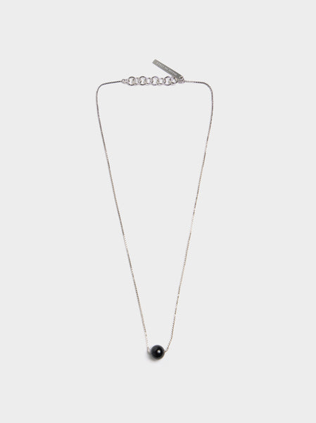 Natural Stones Necklace, Black