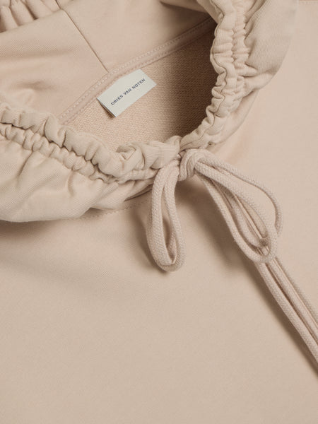 Compact Basic Sweat M.K. Hoodie, Pearl