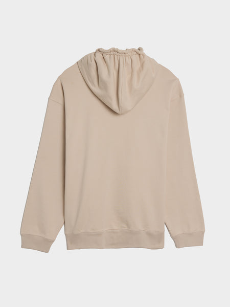 Compact Basic Sweat M.K. Hoodie, Pearl