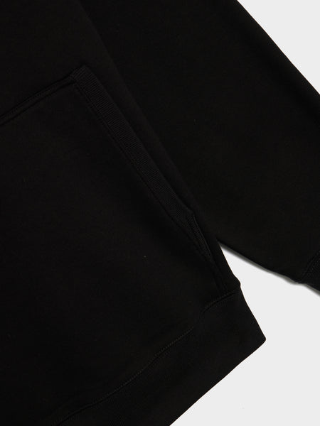 Compact Basic Sweat M.K. Hoodie, Black