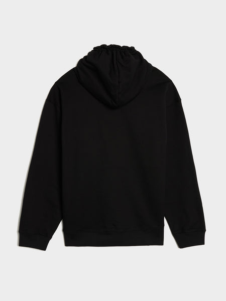 Compact Basic Sweat M.K. Hoodie, Black