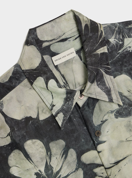 Loose Fit Cass Shirt, Green