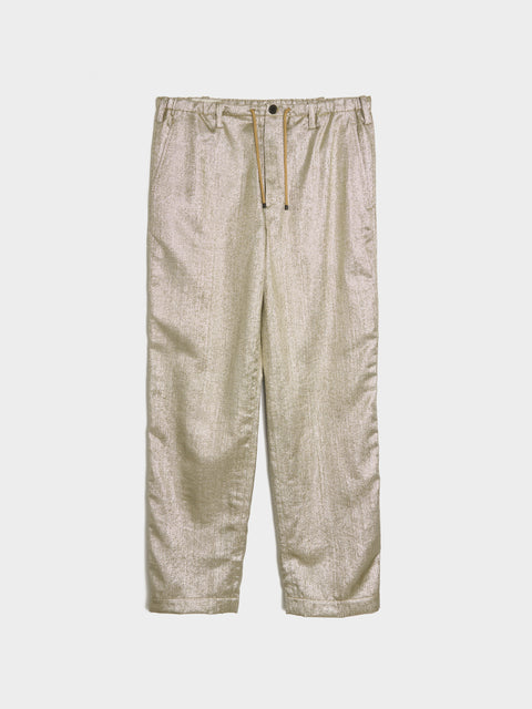 Reg Fit Drawstring Pant, Silver