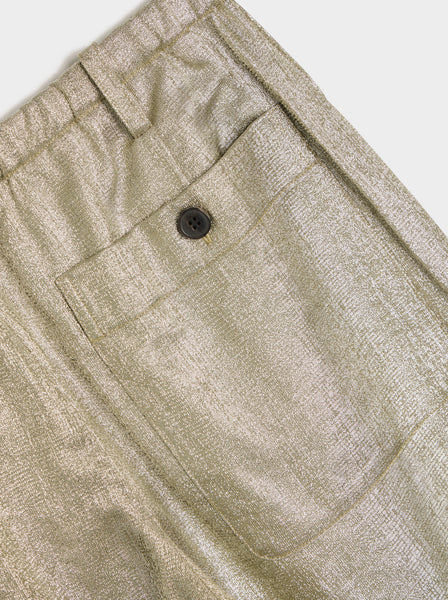 Reg Fit Drawstring Pant, Silver