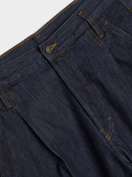 Loose Fit Penning Denim Pant, Indigo