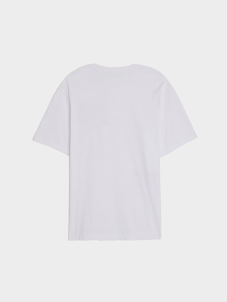 Medium Fitted Print T-Shirt, White