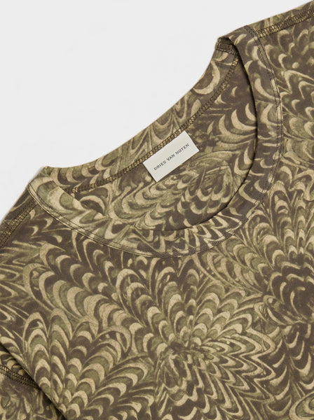 Hubba Print T-Shirt, Anthracite
