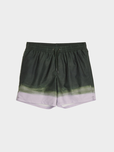 Printed Swim Short, Bottle
