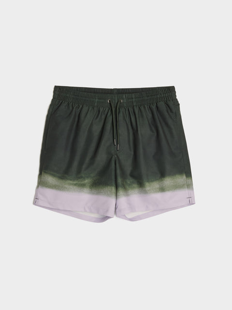 Printed Swim Short, Bottle