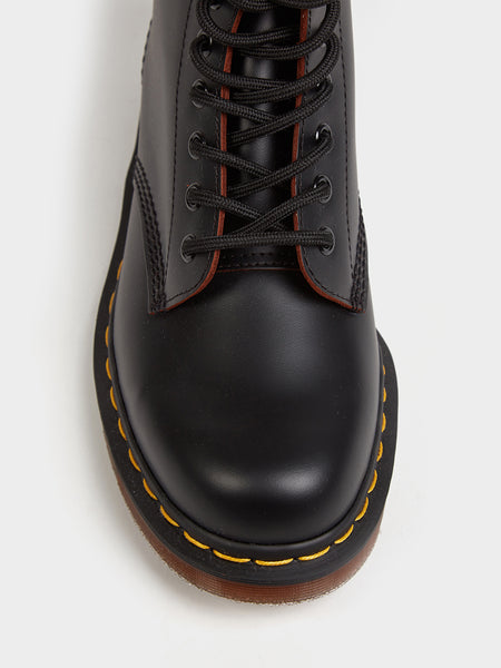 1460 Vintage Made in England Lace Up Boot, Black