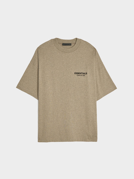 Jersey Crewneck T-Shirt, Heather Gray