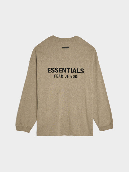 Jersey Long Sleeve Shirt, Heather Gray