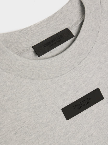 Crewneck T-Shirt II, Light Heather Grey