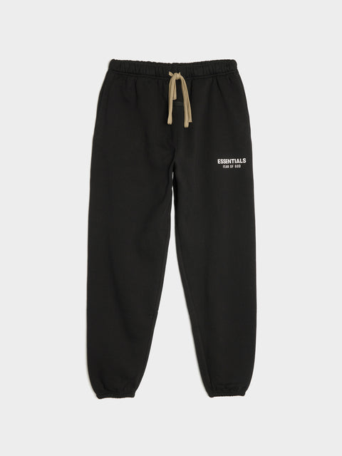 Fleece Essential Sweatpant, Black