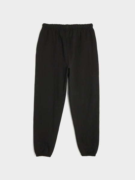 Fleece Essential Sweatpant, Black