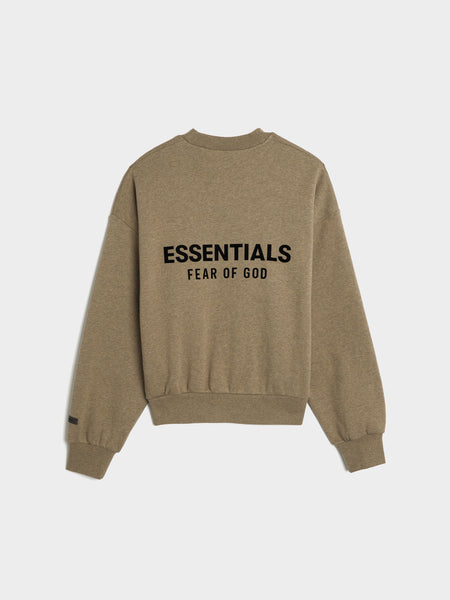 Classic Fit Fleece Crewneck, Homestead Heather