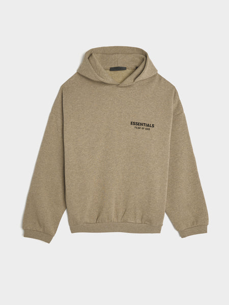 Fleece Hoodie II, Heather Gray