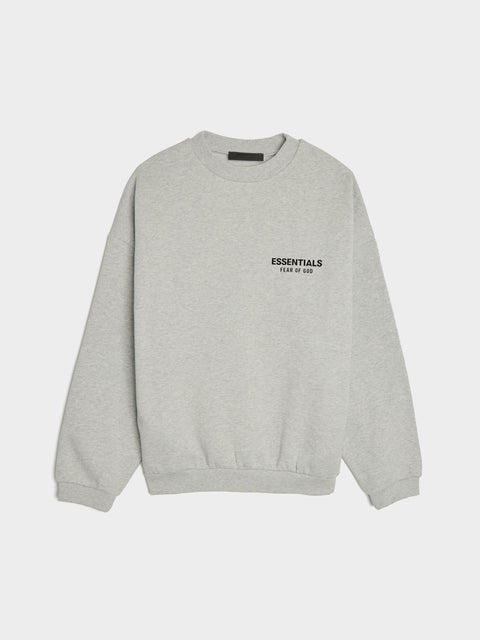 Fleece Crewneck II, Light Heather Gray