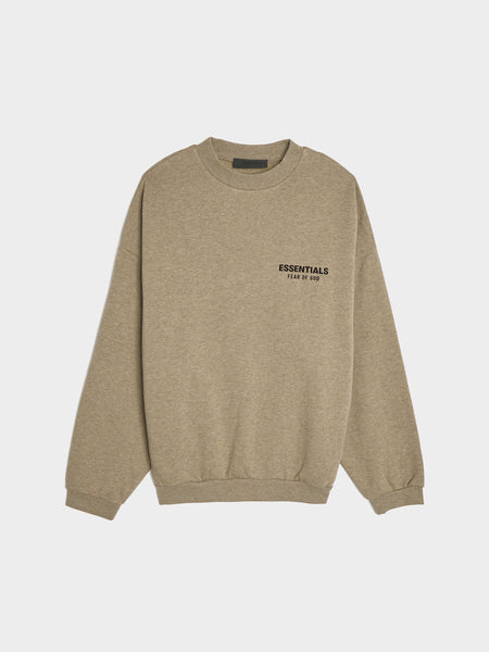 Fleece Crewneck II, Heather Gray