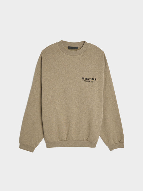 Fleece Crewneck II, Heather Gray