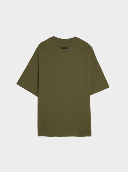 Jersey Crewneck Tee, Military