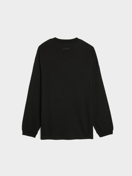 Jersey Long Sleeve Tee, Black