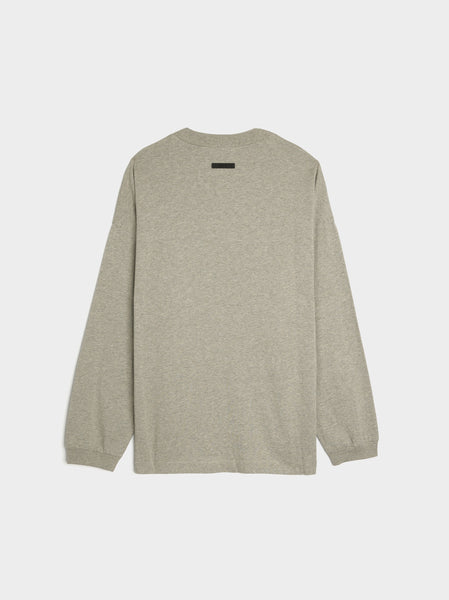 Jersey Long Sleeve Tee, Dark Heather