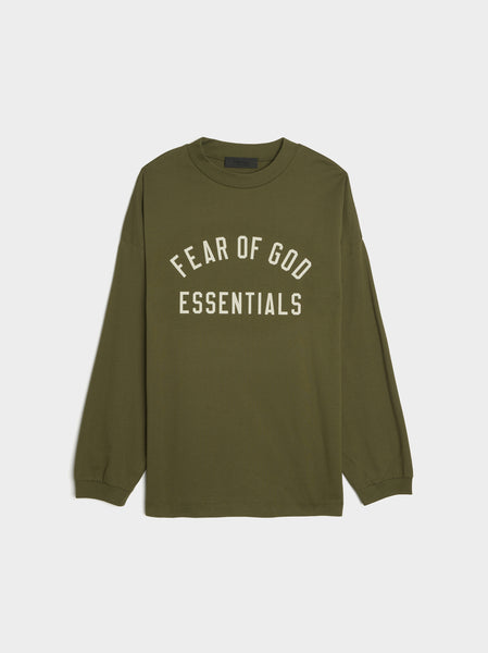 Jersey Long Sleeve Tee, Military