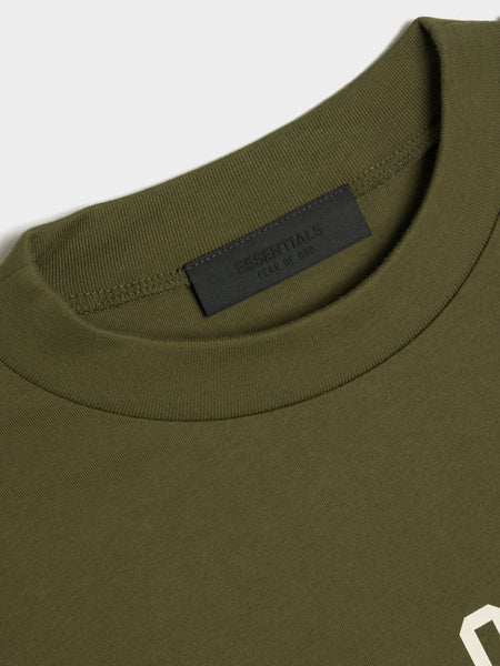 Jersey Long Sleeve Tee, Military