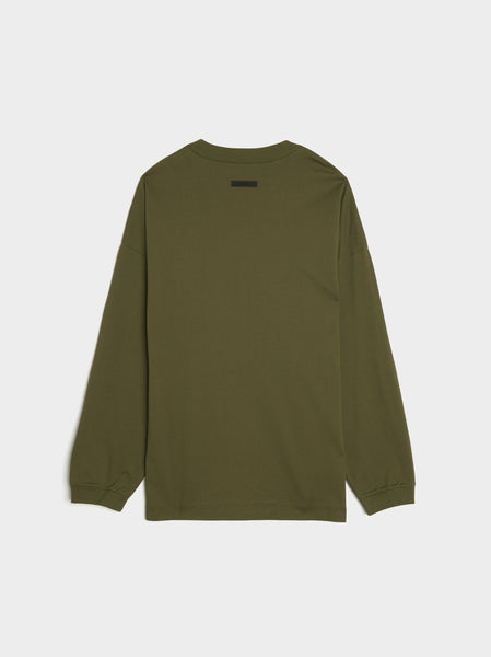 Jersey Long Sleeve Tee, Military