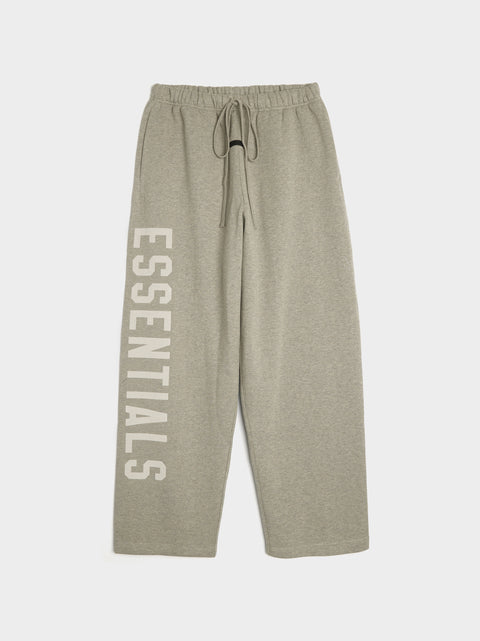 Fleece Relaxed Sweatpant, Dark Heather