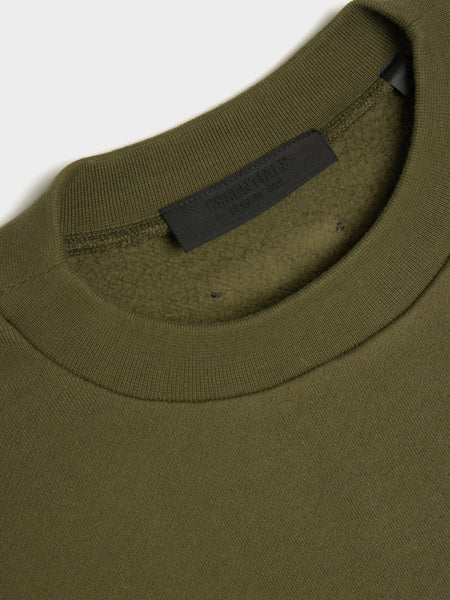 Fleece Crewneck, Military