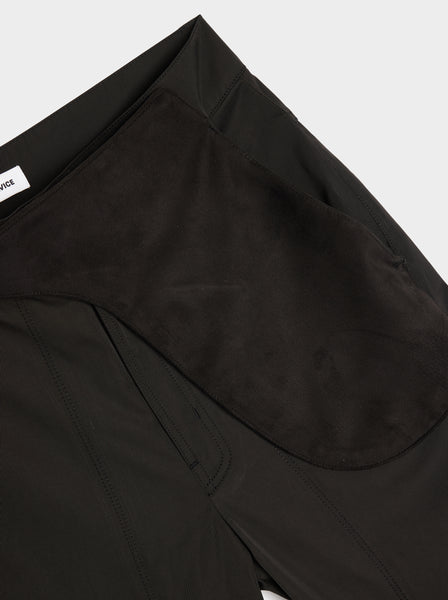 Articulated Waist Bag Trousers V1, Black