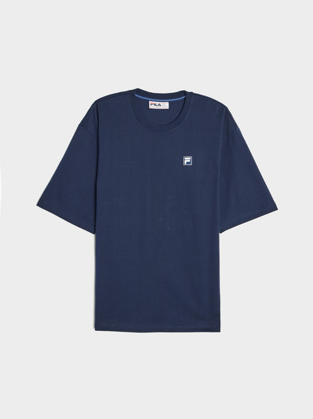 Country Club Racquet Box Tee, FILA Navy