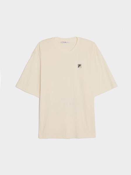 Country Club Racquet Box Tee, Gardenia