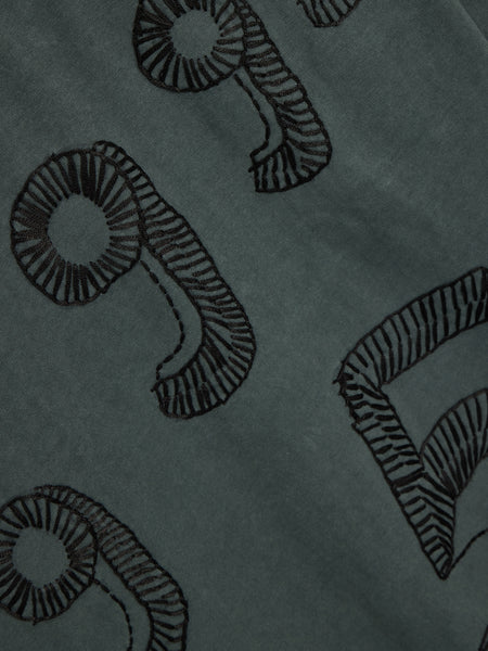 Embroidered 1995 T-shirt, Gray