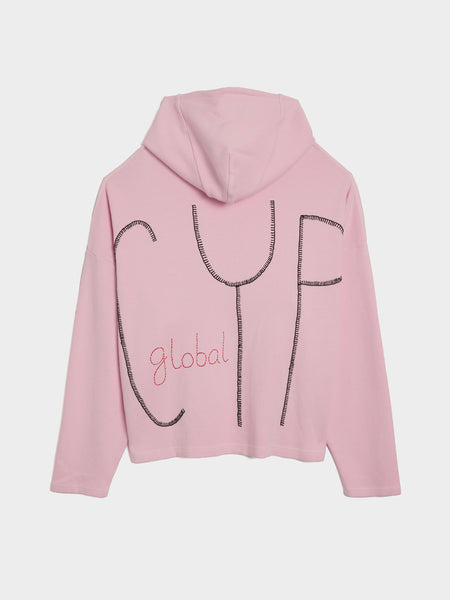 Global Hoodie, Pink