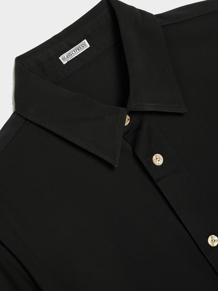 Viscose Painters Shirt, Black
