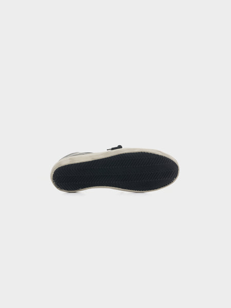 M Super Star Leather Upper, Black / White