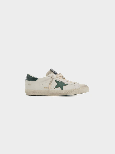 M Super Star Nappa Upper Leather Star, White / Green