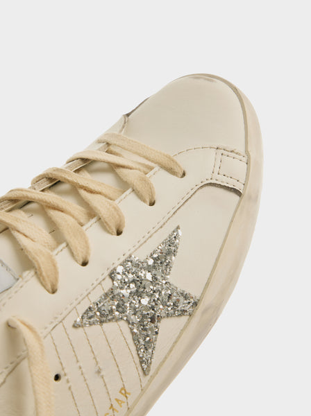 W Super Star, White / Silver