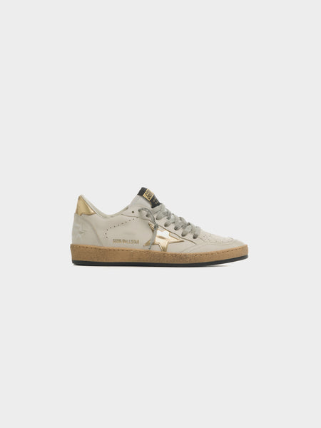 W Ballstar Leather, Milk / Gold