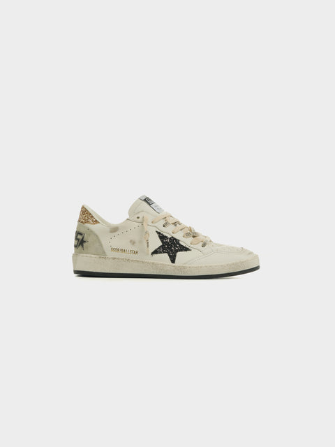 W Ballstar Suede Spur, White / Black