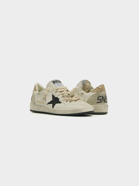 W Ballstar Suede Spur, White / Black